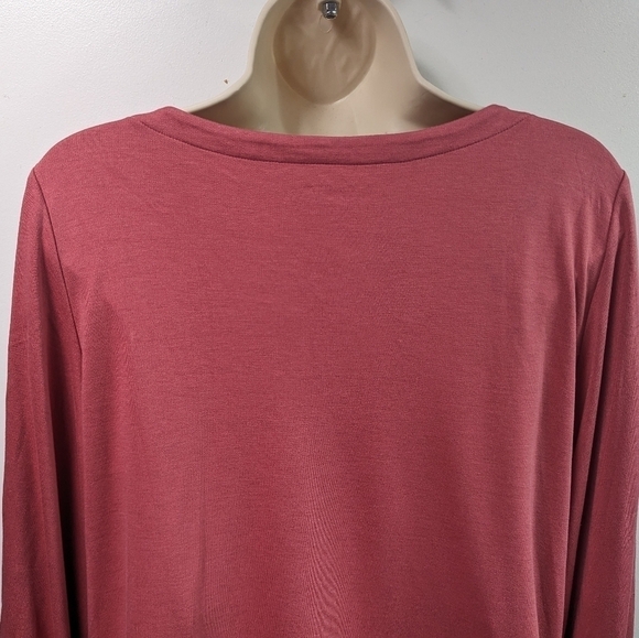 Loft Cold Shoulder Long Sleeve Top Sz XL - Picture 8 of 11